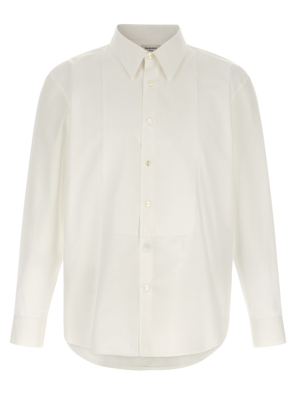 Saint Laurent Men's Cotton Shirt White