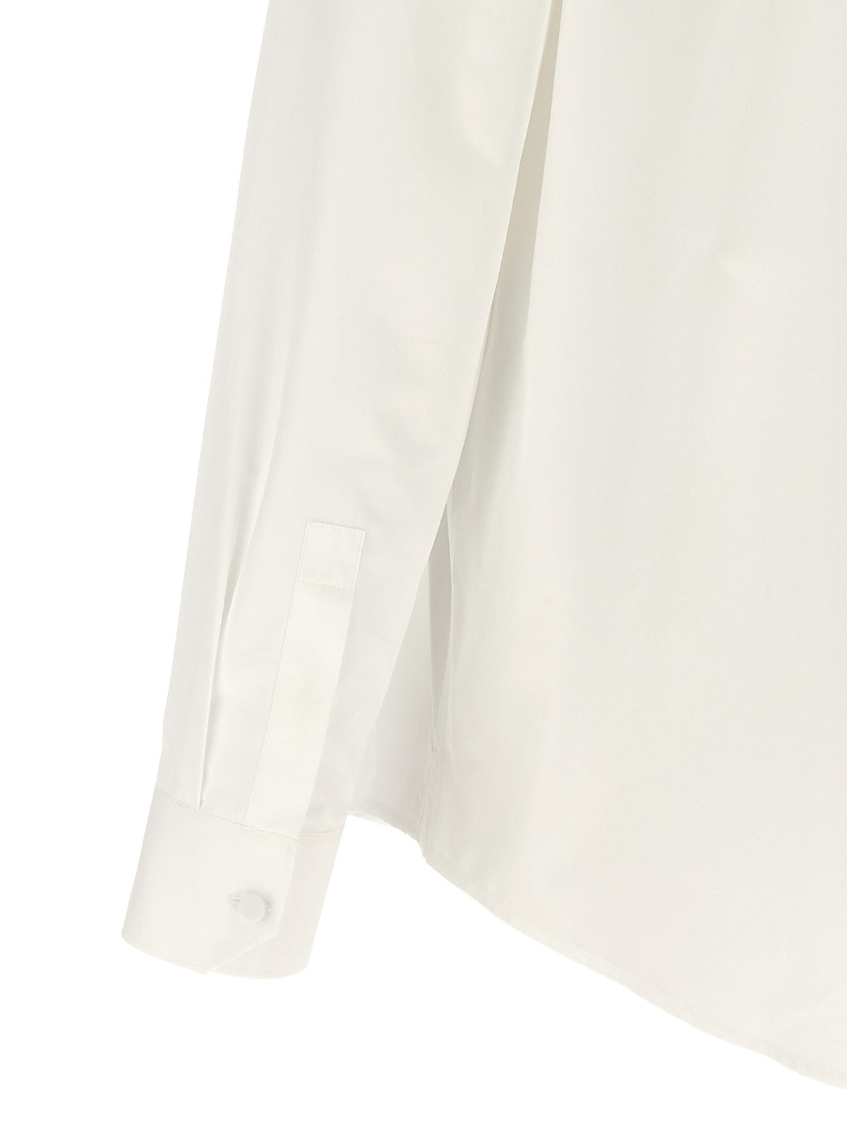 Saint Laurent Men's Cotton Shirt White, view 4
