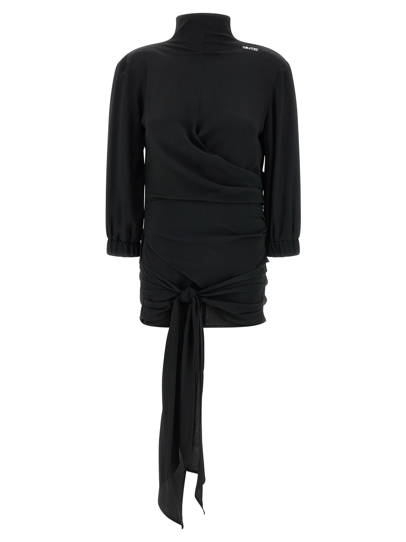 The Attico Sash Top Black