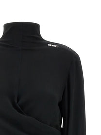 The Attico Sash Top Black