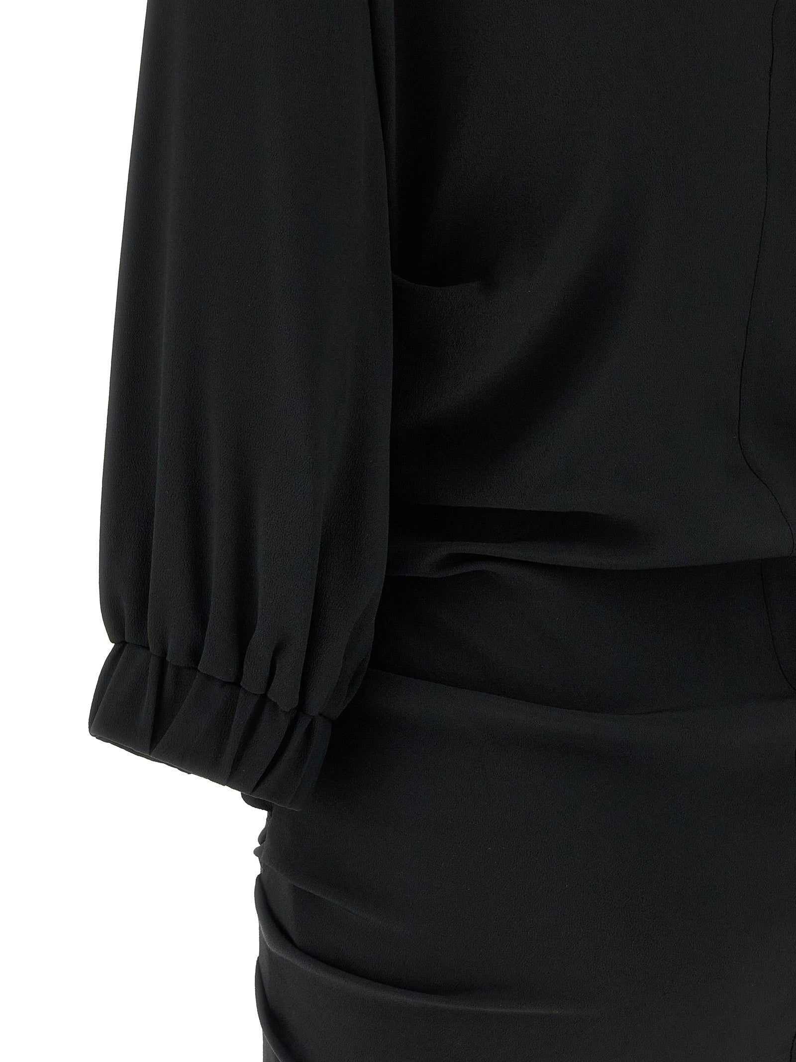 The Attico Sash Top Black