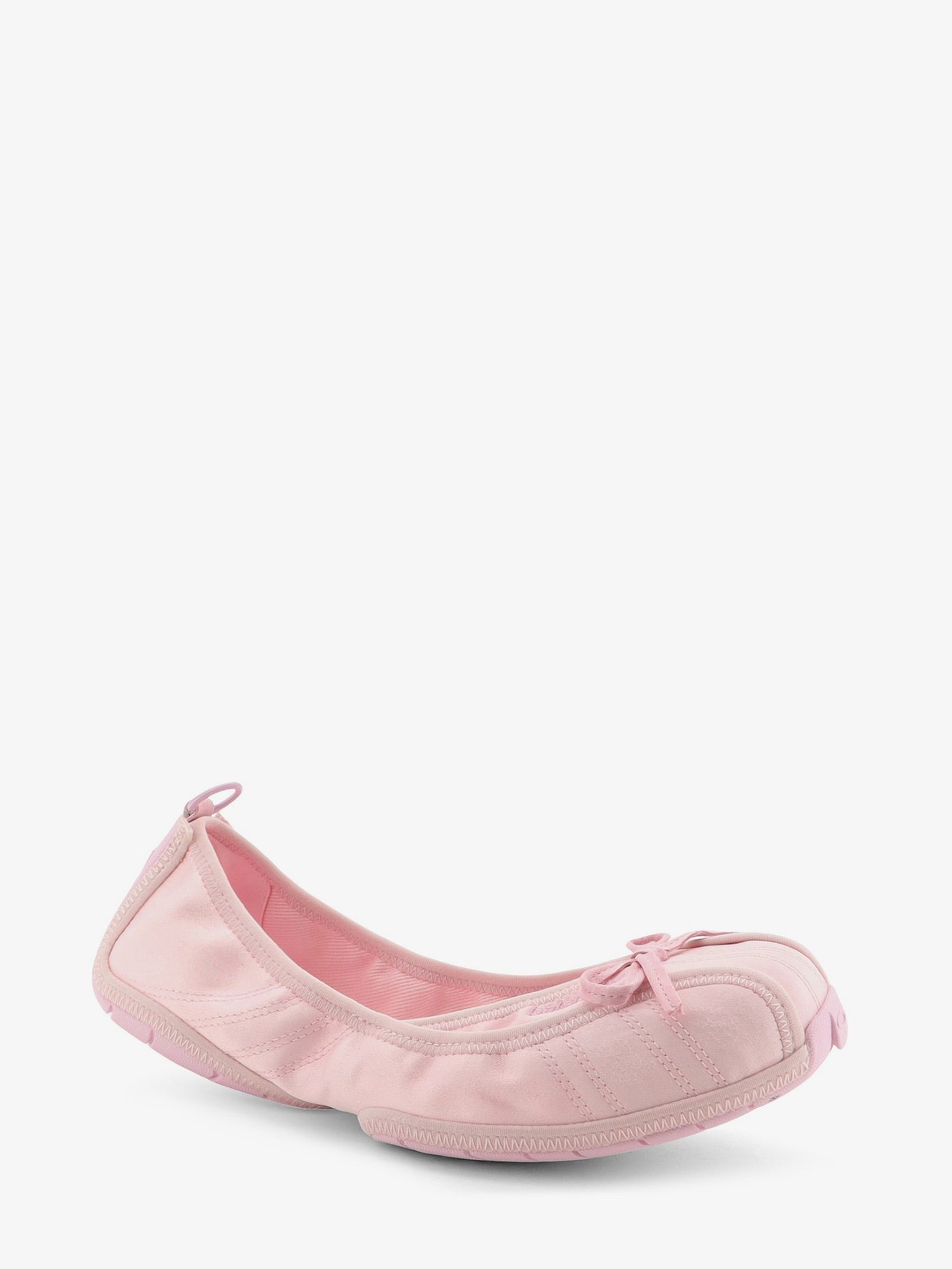 Balenciaga Women's Satin Ballerina Sneaker Blue