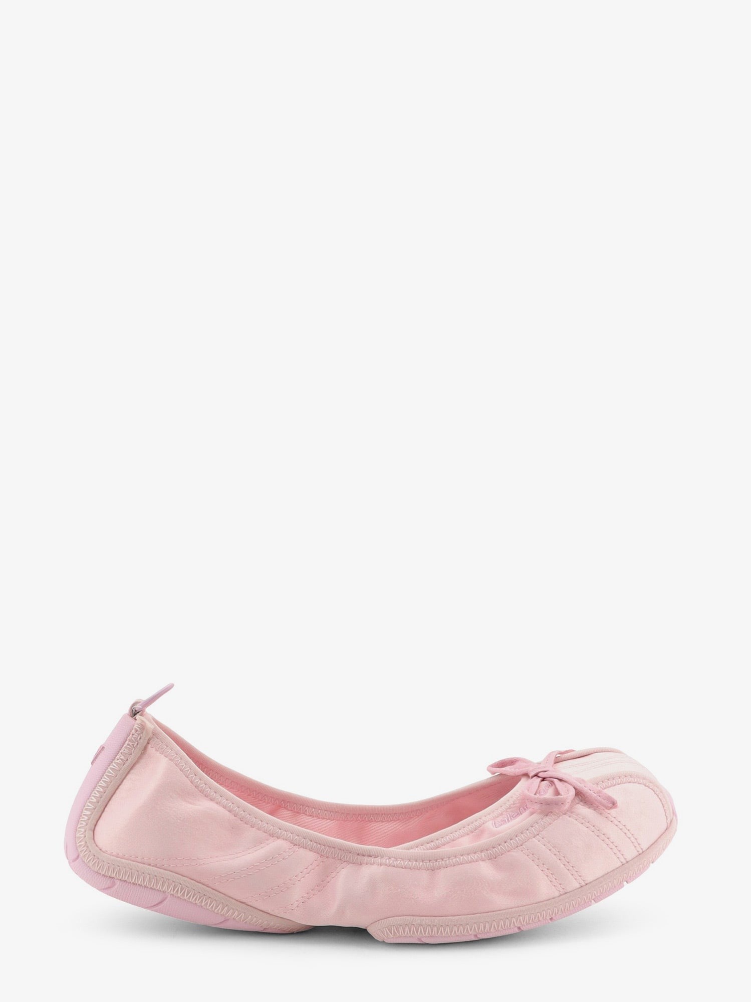 Balenciaga Women's Satin Ballerina Sneaker Blue