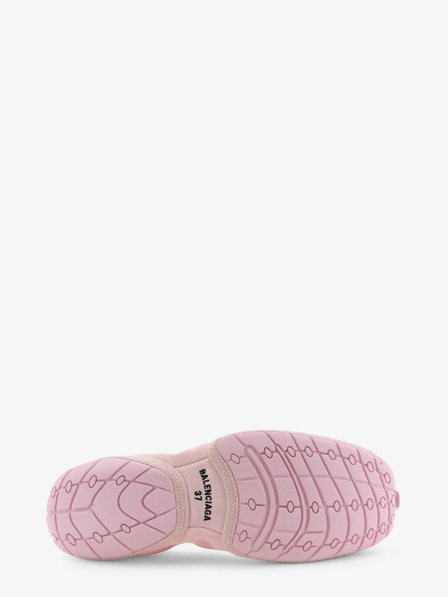 Balenciaga Women's Satin Ballerina Sneaker Blue