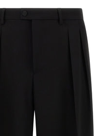 Dolce &amp; Gabbana Satin Band Pants Black
