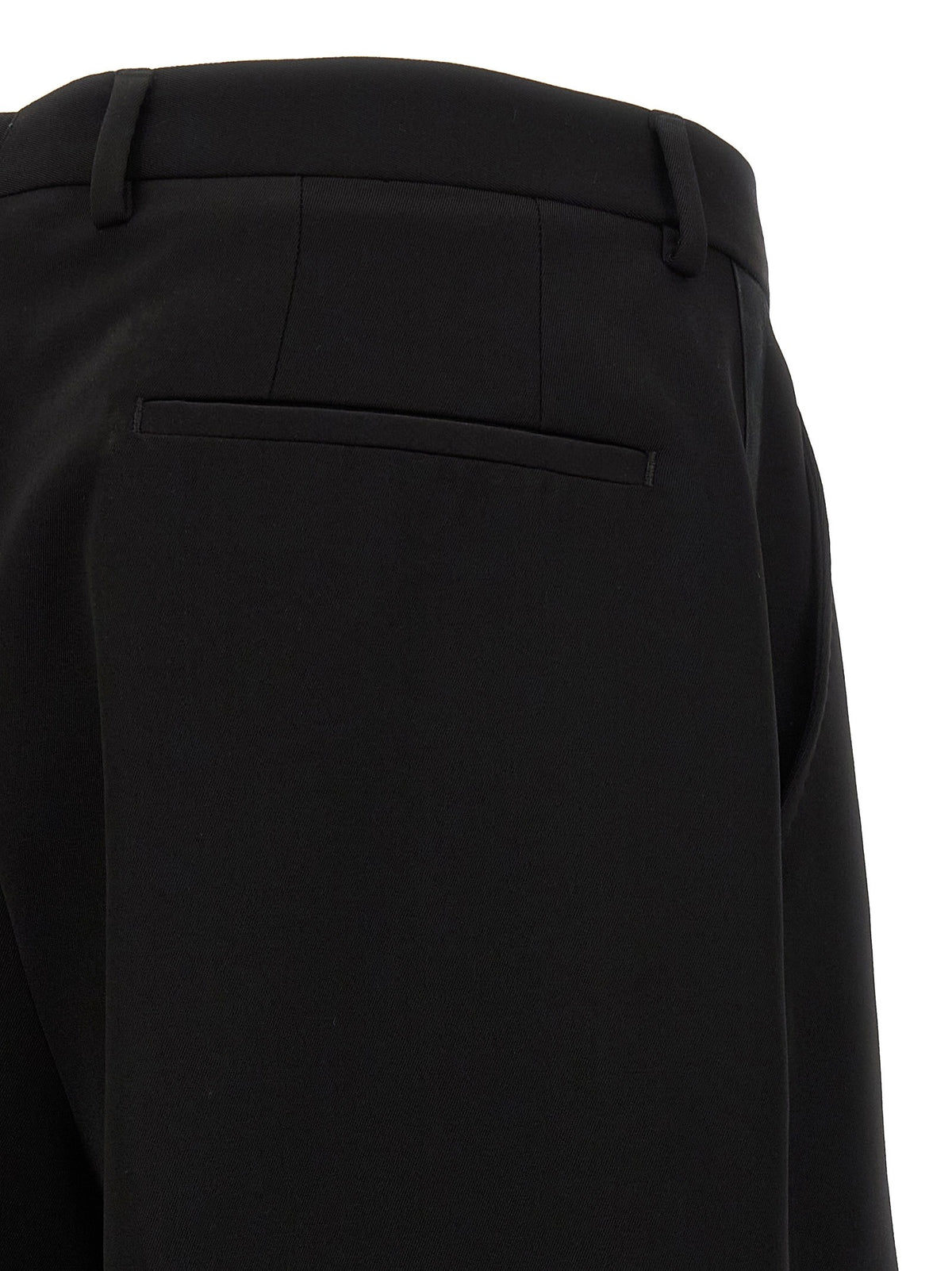 Dolce &amp; Gabbana Satin Band Pants Black