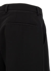 Dolce &amp; Gabbana Satin Band Pants Black