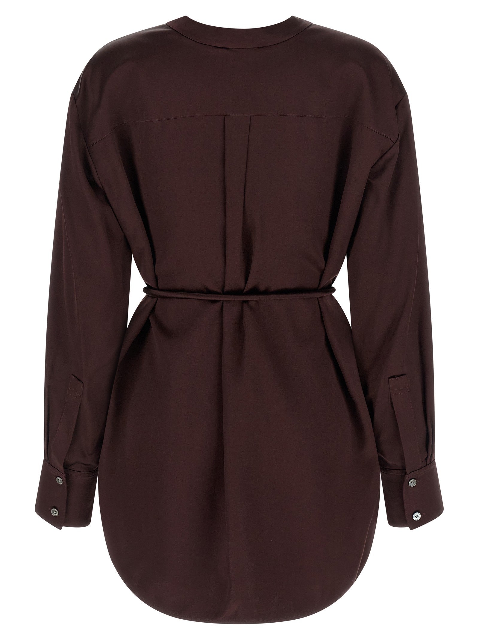 Tory Burch Satin Blouse Red
