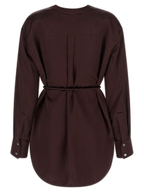 Tory Burch Satin Blouse Red