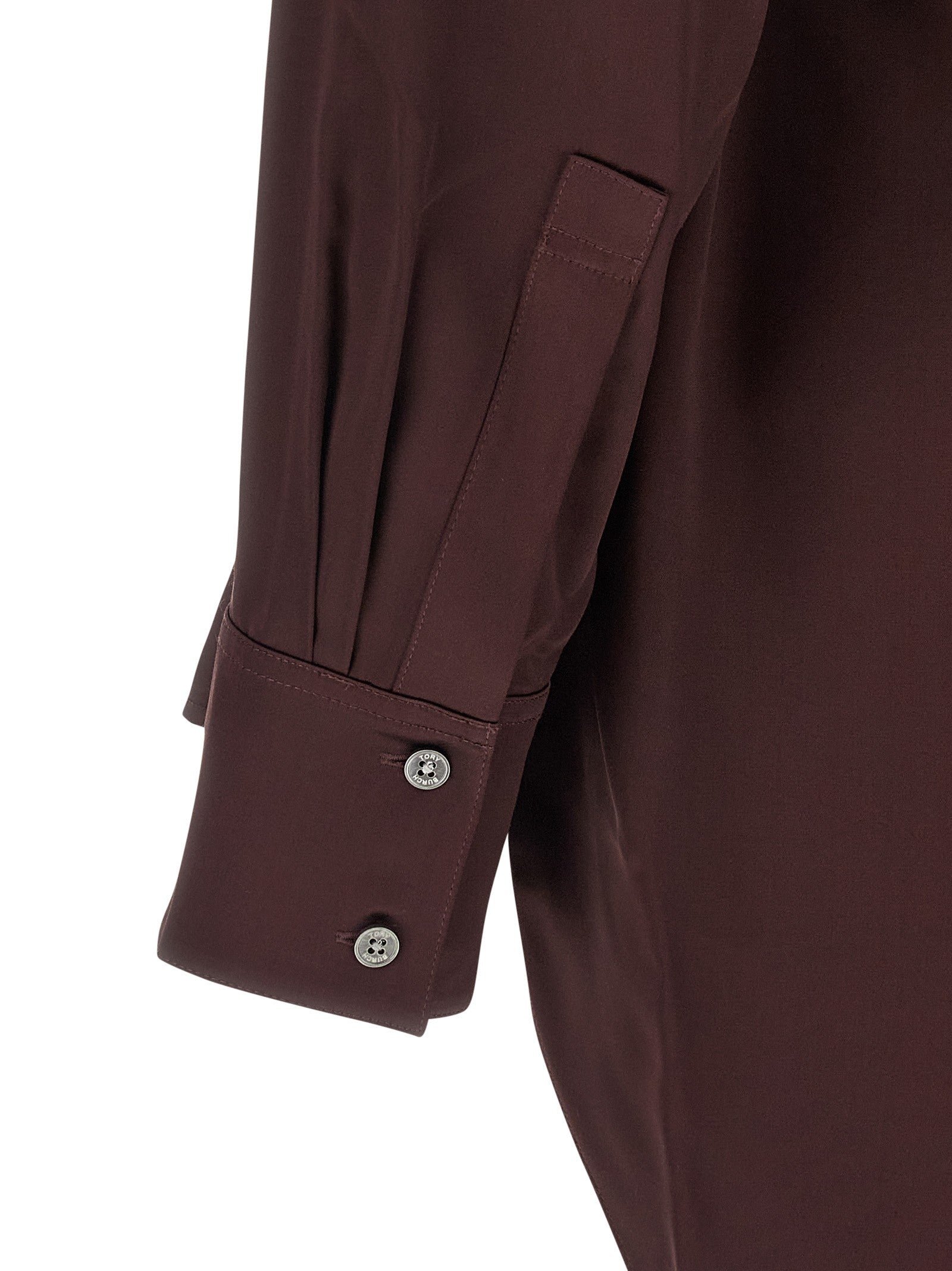 Tory Burch Satin Blouse Red