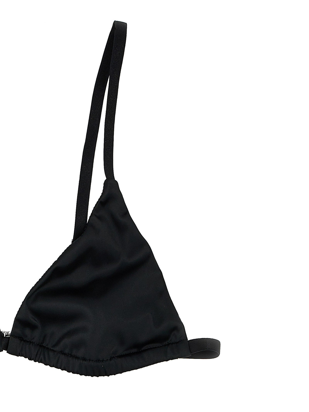 Toteme Satin Bralette Black