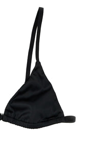 Toteme Satin Bralette Black