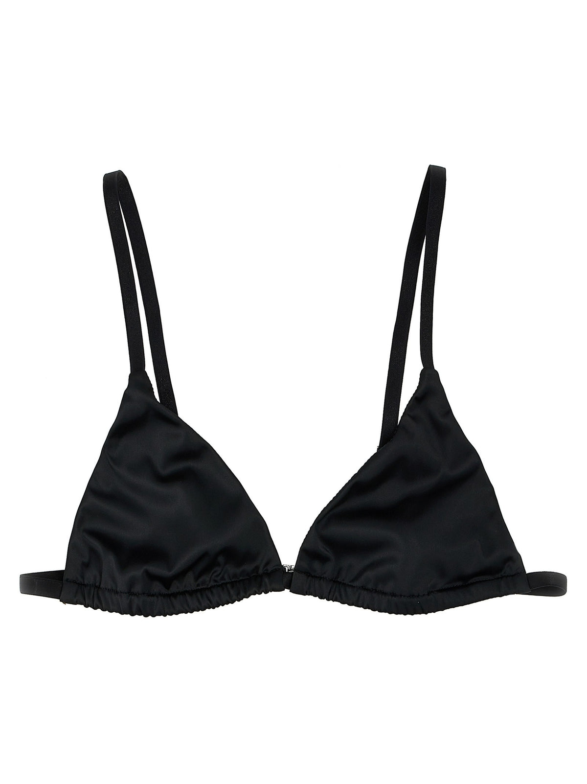 Toteme Satin Bralette Black