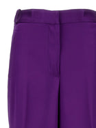 Versace Satin Cargo Pants Purple, view 3