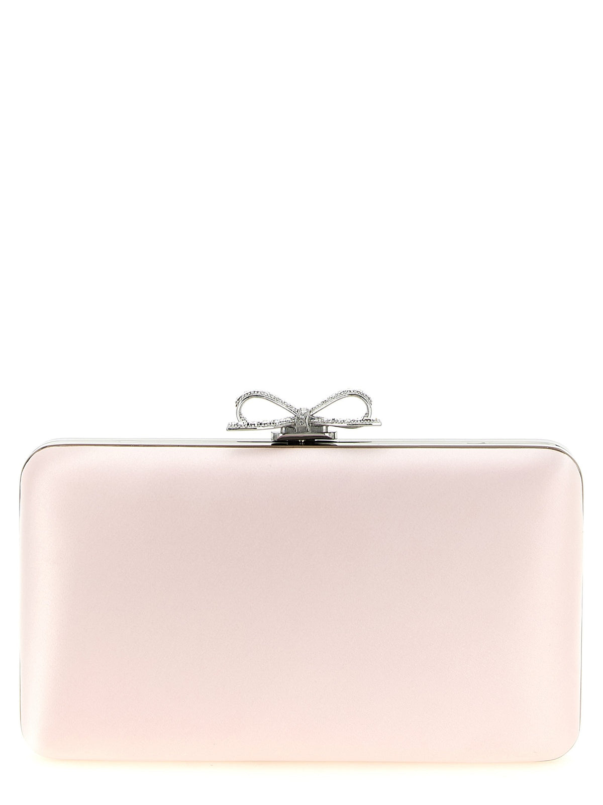 self-portrait Satin Clutch Blue