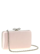self-portrait Satin Clutch Blue, view 2