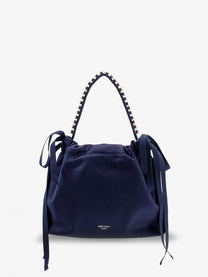 Jimmy Choo Women's Satin Crossbody Bag Blue