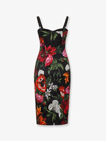 Dolce &amp; Gabbana Women's Satin Dress Black