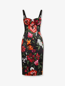 Dolce &amp; Gabbana Women's Satin Dress Black