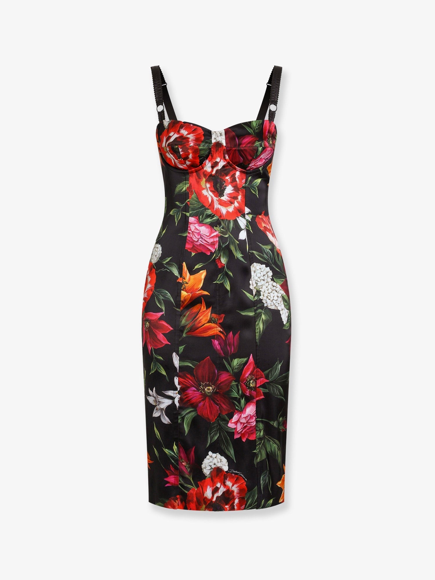 Dolce &amp; Gabbana Women's Satin Dress Black