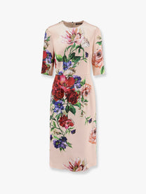 Dolce &amp; Gabbana Women's Satin Dress Pink