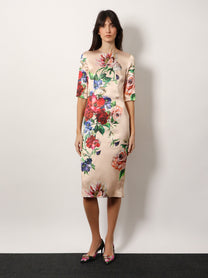 Dolce &amp; Gabbana Women's Satin Dress Pink
