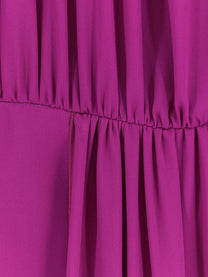 Actualee Women's Satin Dress Purple