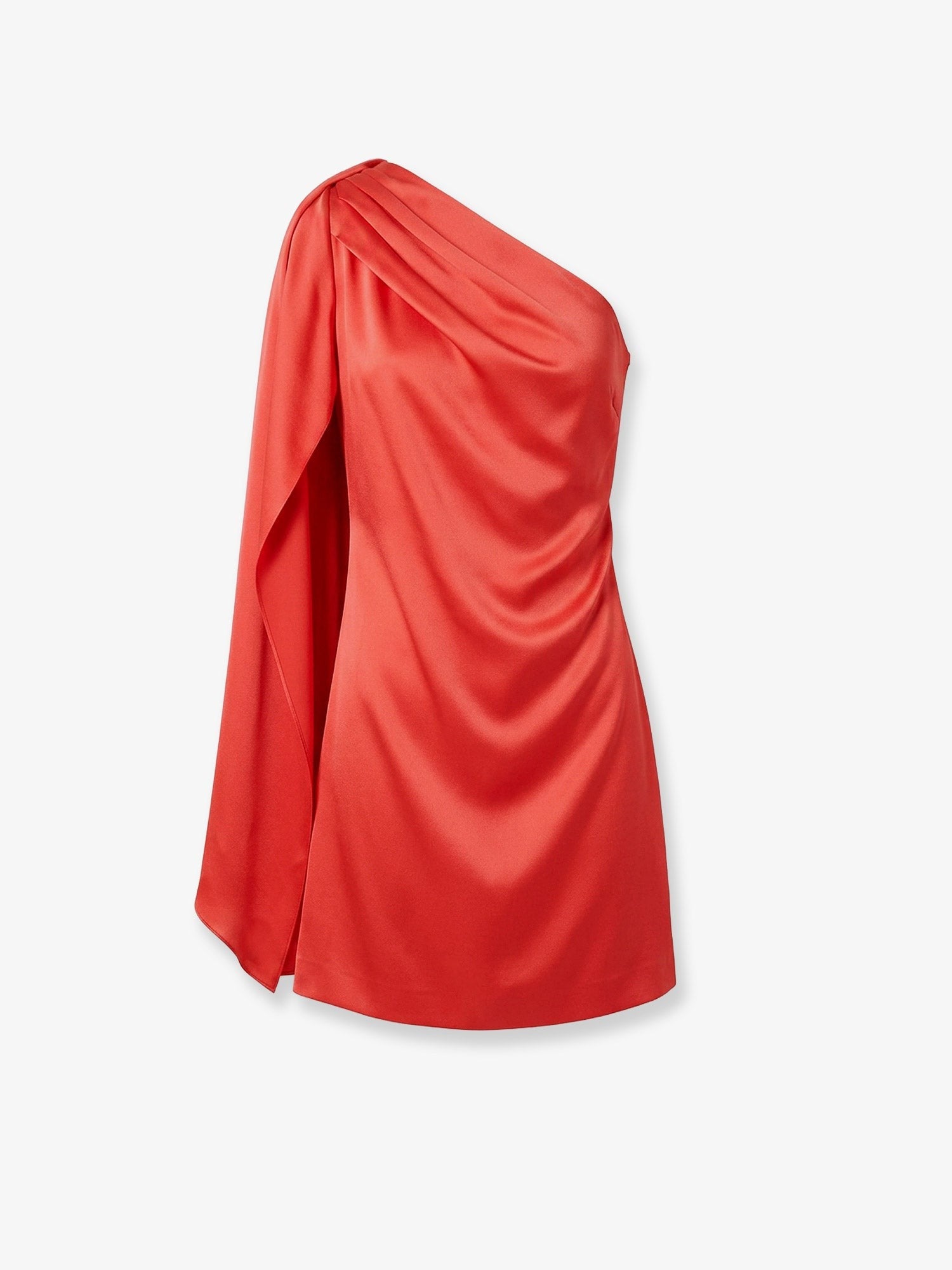 Stella McCartney Women's Satin Mini Dress TOMATO