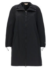 Marni Satin Parka Black