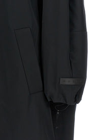 Marni Satin Parka Black
