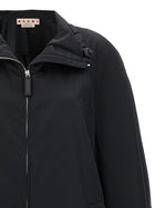 Marni Satin Parka Black, view 4
