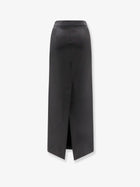 Actualee Women's Satin Pencil Skirt Black, view 2