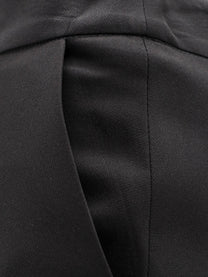Actualee Women's Satin Pencil Skirt Black