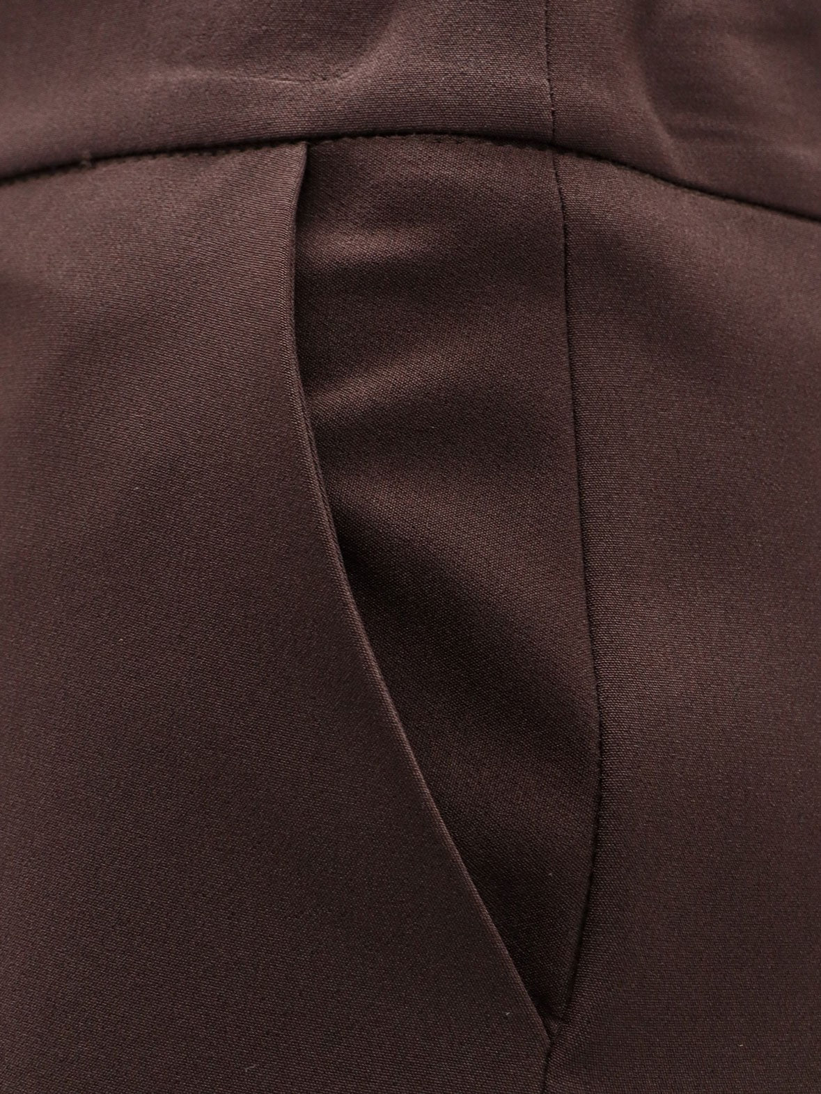 Actualee Women's Satin Pencil Skirt Gold
