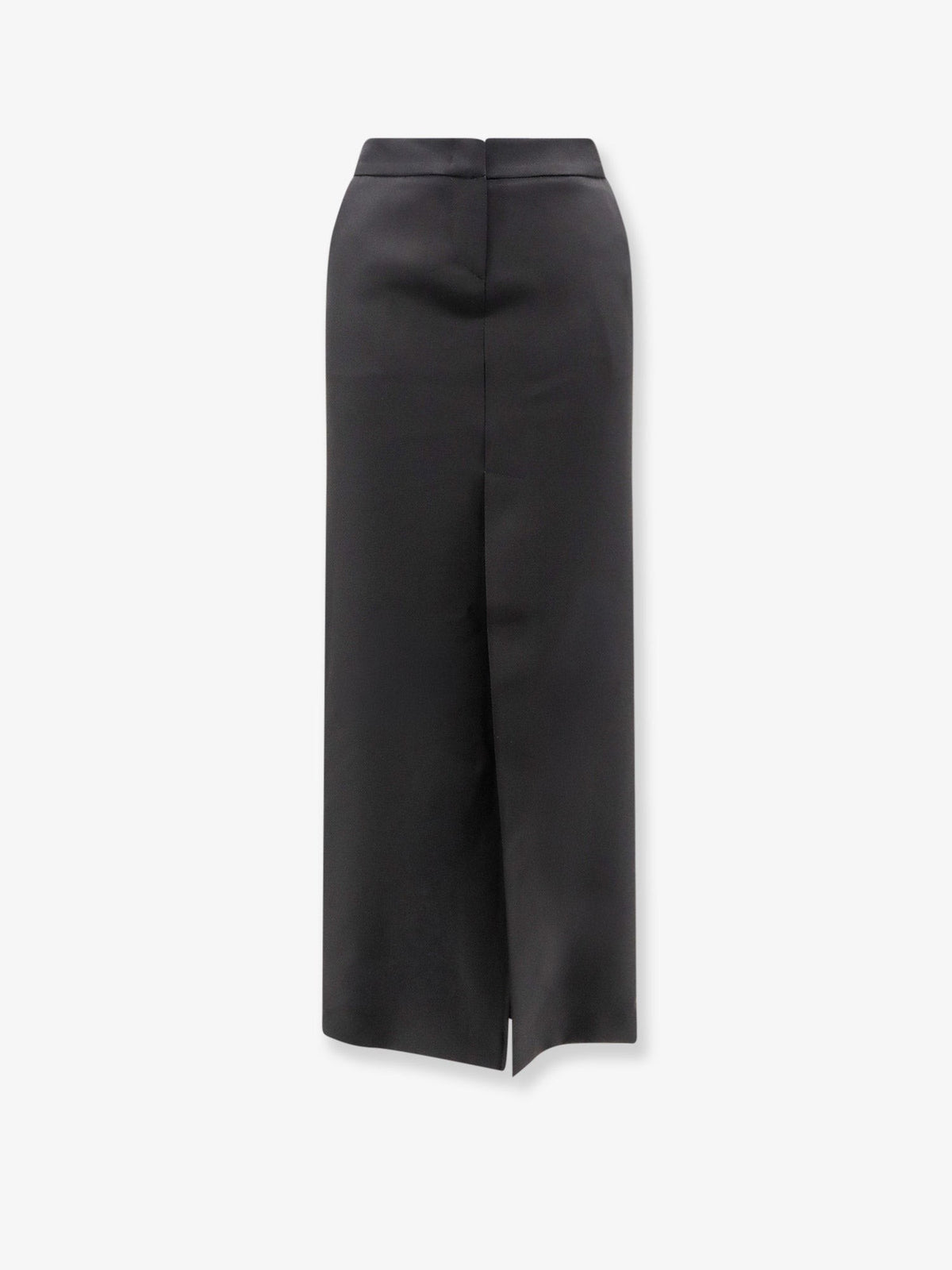 Actualee Women's Satin Pencil Skirt Black