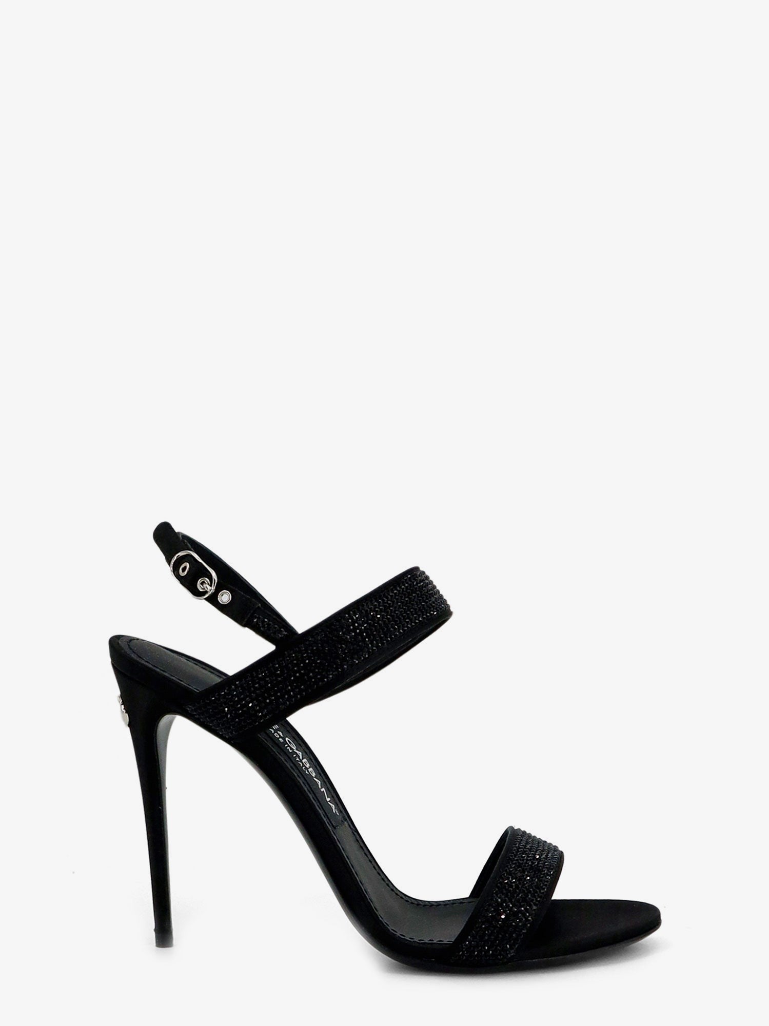 Dolce &amp; Gabbana Women's Satin Sandals Black