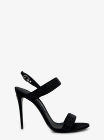 Dolce &amp; Gabbana Women's Satin Sandals Black