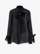 Actualee Women's Satin Shirt Black