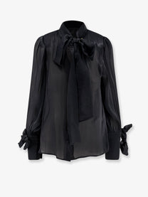 Actualee Women's Satin Shirt Black