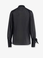 Actualee Women's Satin Shirt Black, view 2