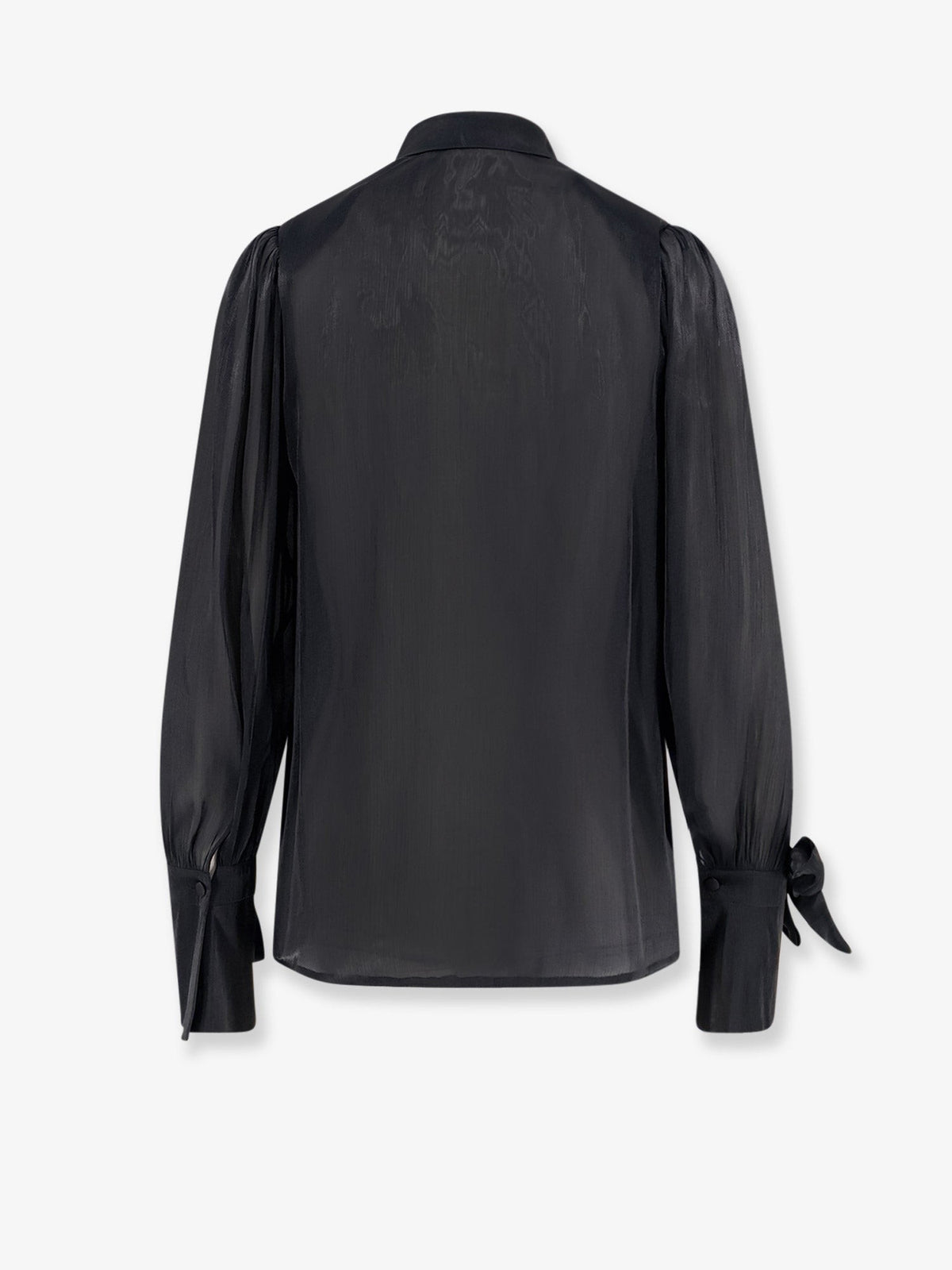Actualee Women's Satin Shirt Black