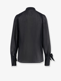 Actualee Women's Satin Shirt Black