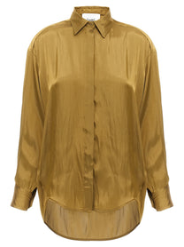 Nude Lucy Satin Shirt Gold