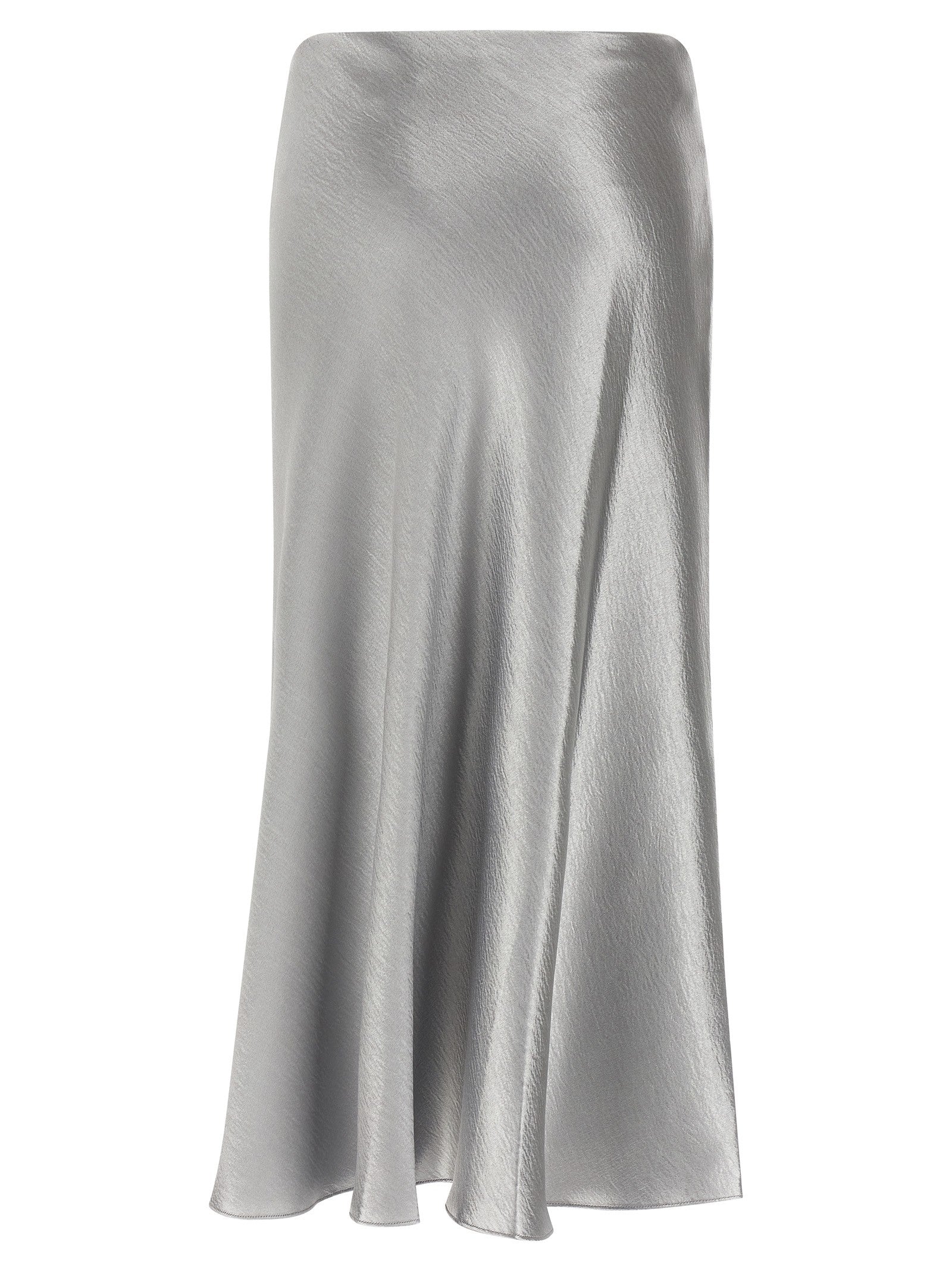 Tory Burch Satin Skirt Grey