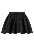 Rabanne Satin Skirt Black, view 2