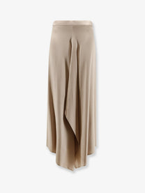 Alysi Women's Satin Skirt Petalo