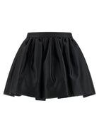 Rabanne Satin Skirt Black