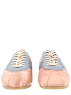 Dries Van Noten Women's Satin Sneaker Blue, view 3