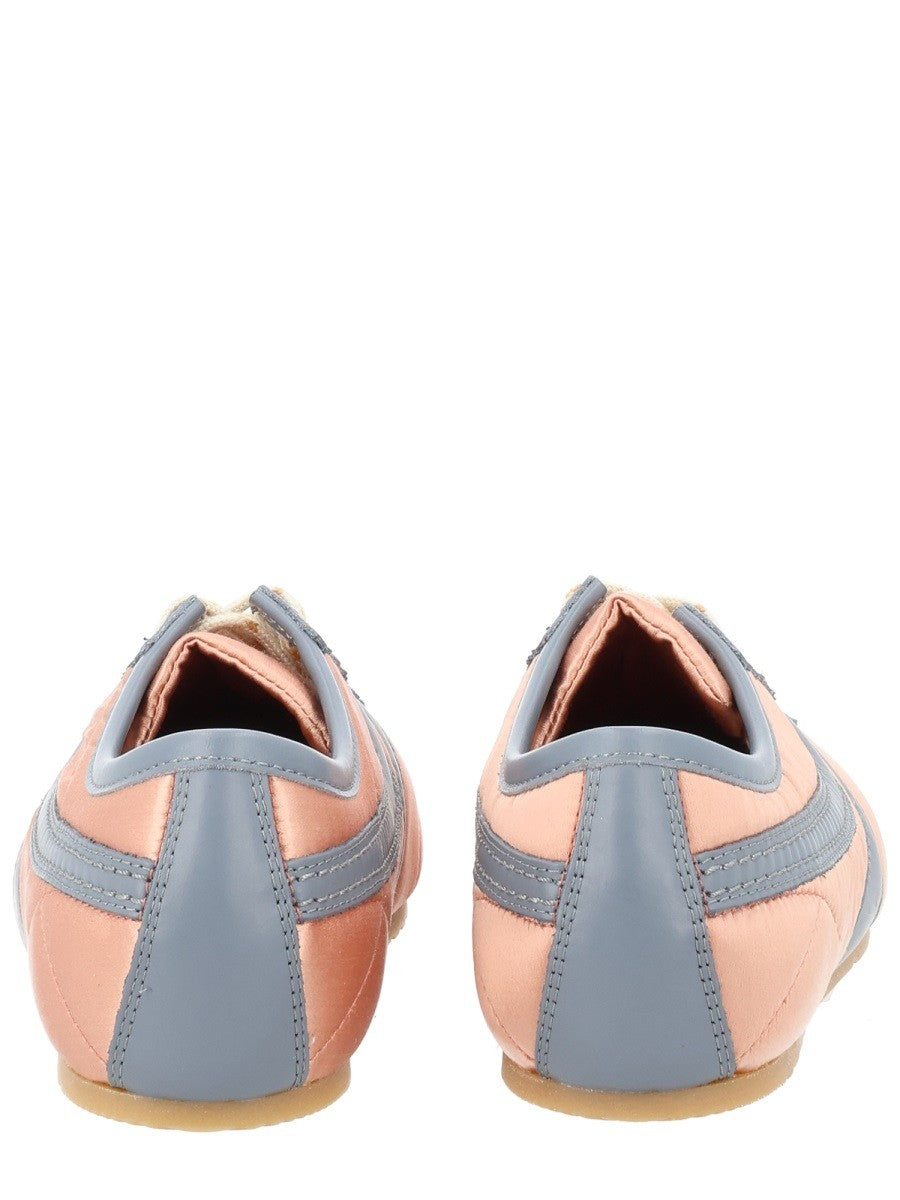 Dries Van Noten Women's Satin Sneaker Blue