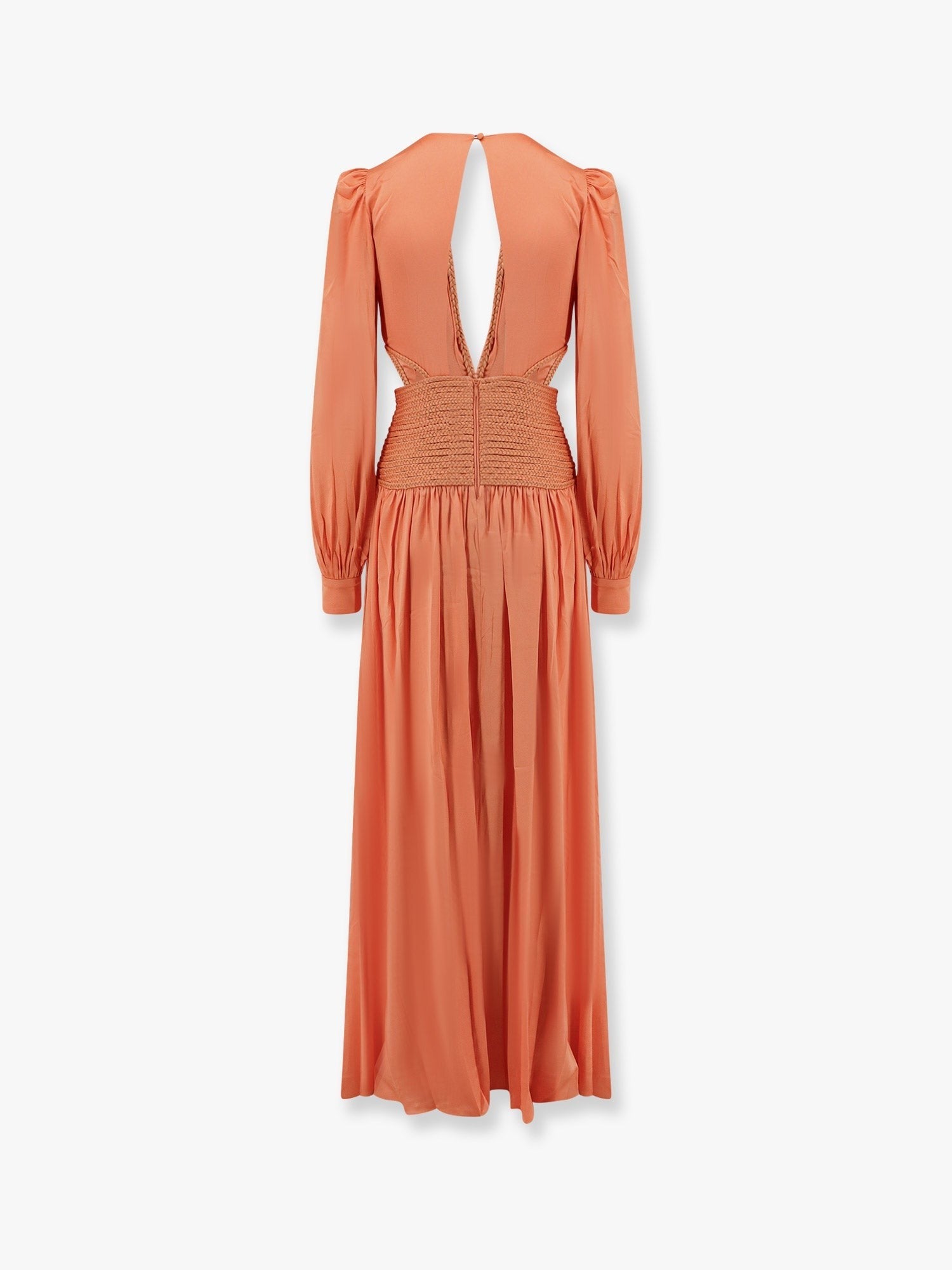 Patbo Women's Satin Sunset Long Dress Default